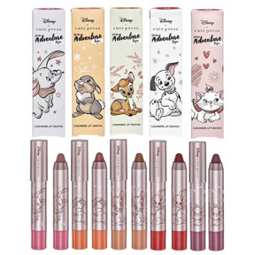 Cute Press - Let The Adventure Begin Cashmere Lip Crayon - 5 Types