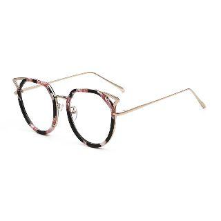 Cutout Cat Eye Glasses