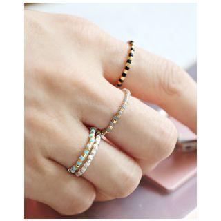 Two-tone Bead Ring