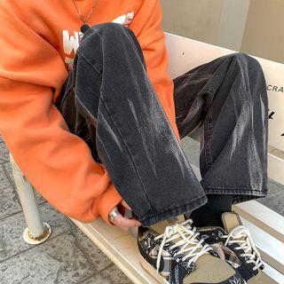 Tie Dye Wide Jeans
