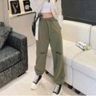 Lettering Sweatpants / Blazer