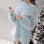 Off Shoulder Sweater Dress