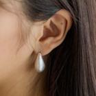 Teardrop Earrings Silver - One Size
