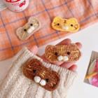 Tiger Chenille Hair Clip