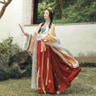 Hanfu Long-sleeve Top / Skirt / Scarf