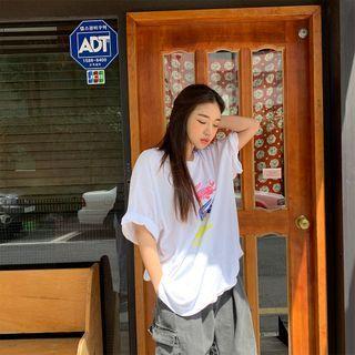 Crocodile Print T-shirt