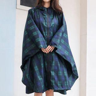Printed Rain Poncho