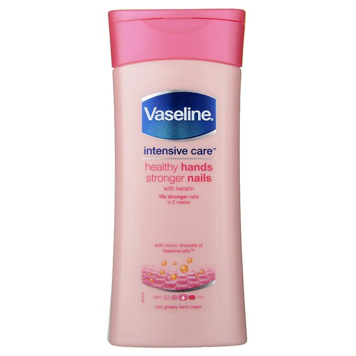 Vaseline - Intensive Care Healthy Hands Stronger Nails With Keratin Hand Cream 200ml