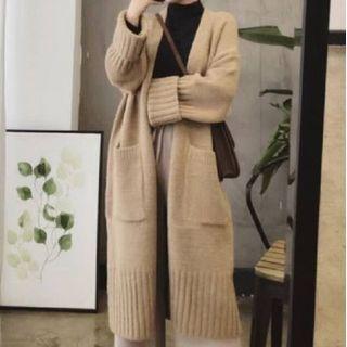 Plain Loose Fit Long Cardigan