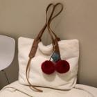 Fluffy Tote Bag / Bag Charm / Set