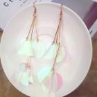 Sequin Drop Earring 1 Pair - As Shown In Figure - One Size