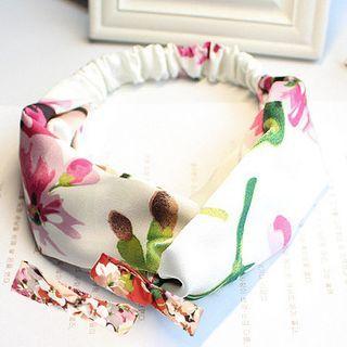 Knotted Flower Elastic Hair Band