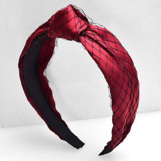 Knot Accent Mesh Hair Band