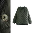Quilted Hood Padding Jacket