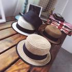 Straw Boater Hat