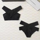 Plain 2-piece Bikini