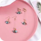 Non-matching Crystal Fringed Earring