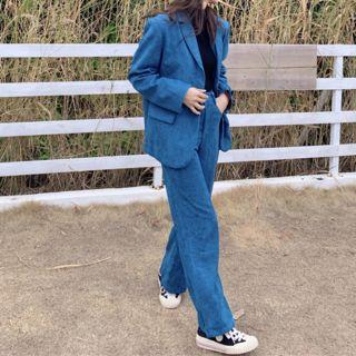 Corduroy Blazer / Pants