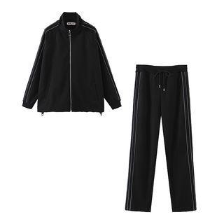 Long Sleeve Zip Jacket / Sweatpants