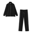 Long Sleeve Zip Jacket / Sweatpants