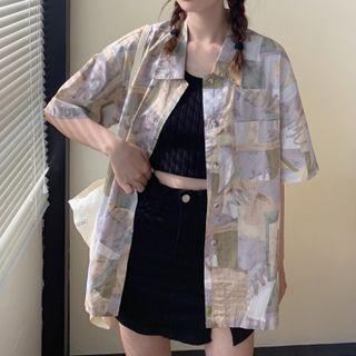 Printed Shirt Printed - One Size