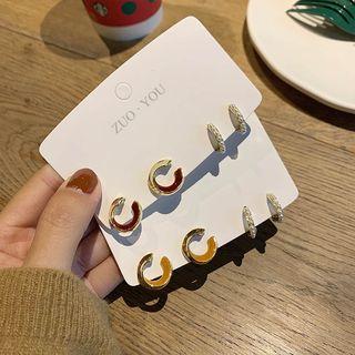 2 Pair Set: Glaze Earring