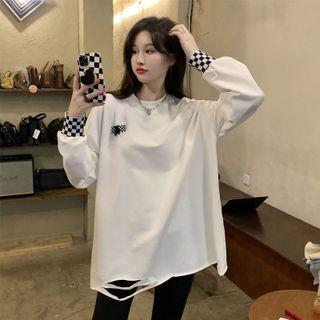 Checkerboard Panel T-shirt