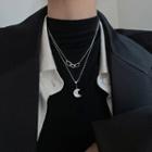 Moon Necklace / Geometry Necklace