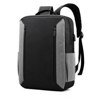 Panel Zip Backpack