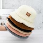 Applique Fleece  Bucket Hat