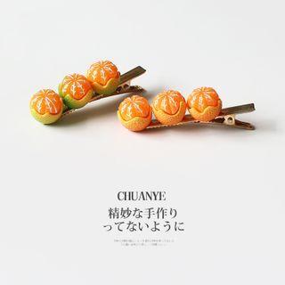 Tangerine Hair Clip