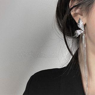 Butterfly Fringed Alloy Earring