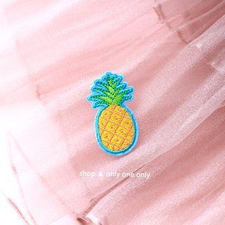 Pineapple Brooch / Applique Patch