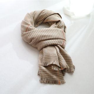 Fringed Scarf Camel - One Size