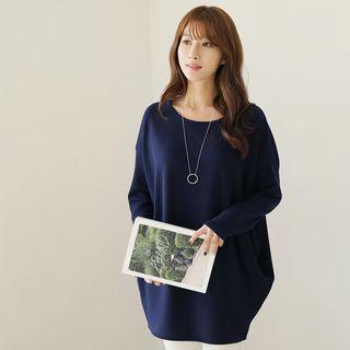 Tapered Knit Sweater