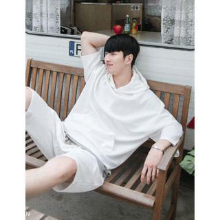 3/4-sleeve Hoodie T-shirt