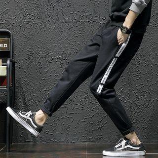 Letter Tape Sweatpants