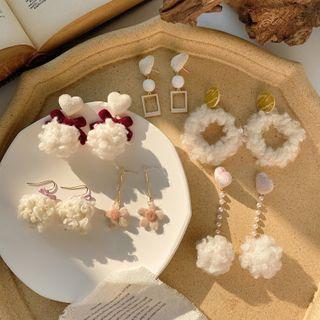 Shearling Dangle Earring (various Designs)