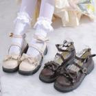 Ribbon Mary Jane Platform Shoes
