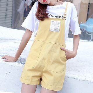 Spaghetti Strap Short Dungaree