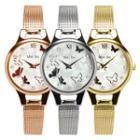 Butterfly Milanese Strap Watch