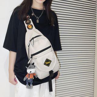 Logo Nylon Sling Bag