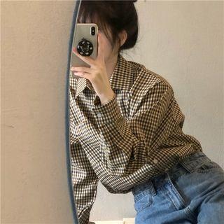 Check Shirt Check - Black & Brown - One Size