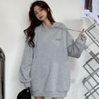 Letter Embroidered Pullover / Lettering Vest / Hoodie