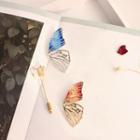 Glaze Butterfly Brooch