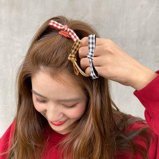 Houndstooth Hair Clip