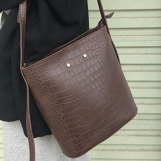 Textured Bucket Bag