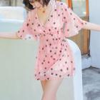 Set: Print Bikini + Cover Up