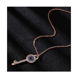 Key Necklace Rose Gold - One Size