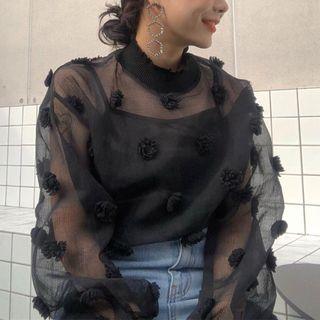 Set: Pom Pom Blouse + Camisole